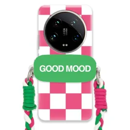 etui-do-xiaomi-14-ultra-uchwyt-sznurek-smycz-rozowo-zielony-warkocz-szachy