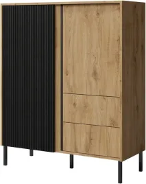 komoda-mia-1-100cm-szuflady-dab-odwieczny-czarny