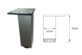 nozka-stopka-45x45-regulowana-wysokosc-h150mm-inox-plytka-w-narozniku