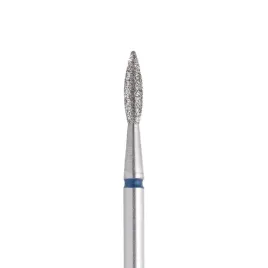 staleks-frez-diamentowy-plomyk-ostry-niebieski-expert-srednica-21-mm-8-mm