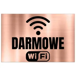 tabliczka-informacyjna-dibond-32x21-miedziany-darmowe-wifi-wzory