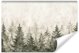 fototapeta-do-sypialni-akwarele-las-natura-abstrakcja-beton-450x300