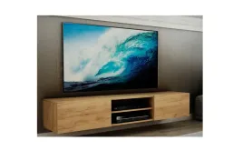 wiszaca-szafka-rtv-200-cm-dab-craft-zloty