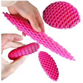 kostka-sensoryczna-fidget-worm-sprezyna-antystresowa-elastyczna-kolory