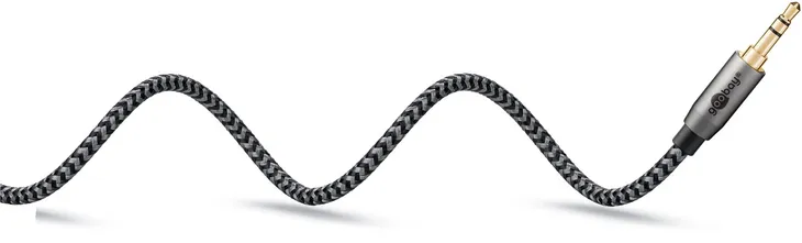 kabel-audio-jack-3-5mm-x2-goobay-plus-textil-3m-waga-z-opakowaniem-0-05-kg