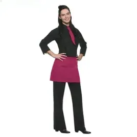 zapaska-kucharska-kelnerska-krotka-60x35-kolor-rozowy