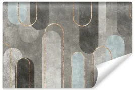 fototapeta-do-sypialni-abstrakcja-wzor-geometryczny-styl-glamour-450x300