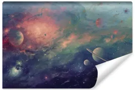 fototapeta-dziecieca-planety-kosmos-gwiazdy-galaktyka-450x300