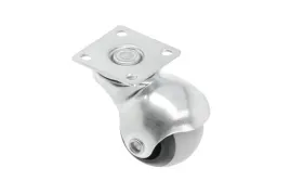 rolka-meblowa-gtv-spain-h53-mm-fi40-mm-bez-hamulca-guma-stal-szary