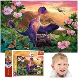puzzle-mini-54-elementy-niesamowite-dinozaury-dino-ukladanka-trefl-19728