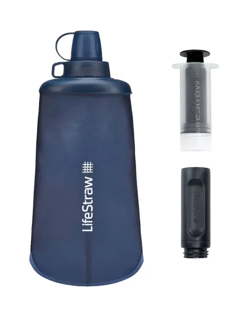 Zwijana Butelka Bidon Softflask Lifestraw Peak Flex Squeeze 1l 1000ml