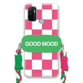 etui-do-oppo-a53s-uchwyt-sznurek-smycz-rozowo-zielony-warkocz-szachownica