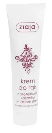 1x-krem-do-rak-nawilzajacy-ziaja-z-proteinami-kaszmiru-i-maslem-shea-100-ml