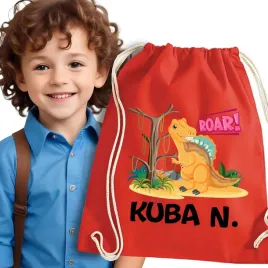 worek-do-przedszkola-worek-na-buty-na-stroj-na-wf-imie-dla-chlopca-dinozaur