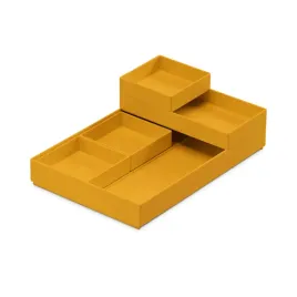 elegancki-organizer-biurkowy-5-elementow-plastikowy-pomaranczowy