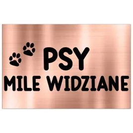 tabliczka-informacyjna-dibond-32x21-miedziany-psy-mile-widziane-wzory