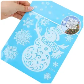 naklejki-na-okna-swiateczna-dekoracja-naklejka-ozdoby-na-swieta-balwan