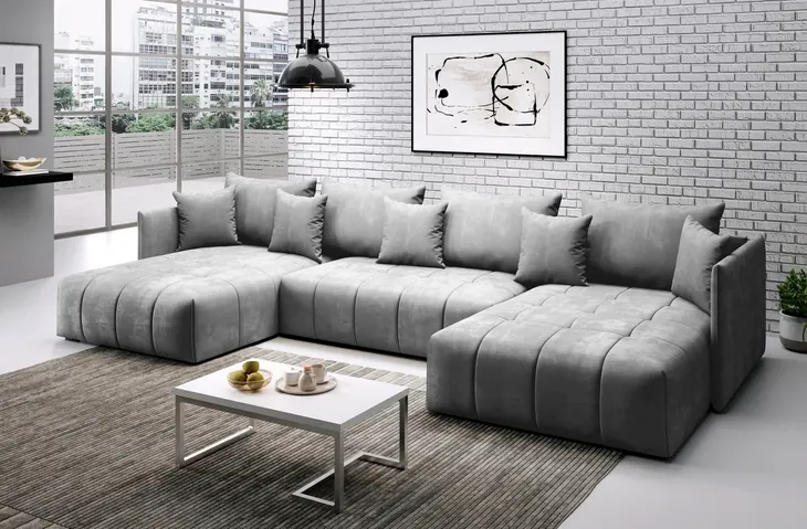 ASPEN U NAROŻNIK SOFA ROGÓWKA DUŻY FUNKCJA SPANIA