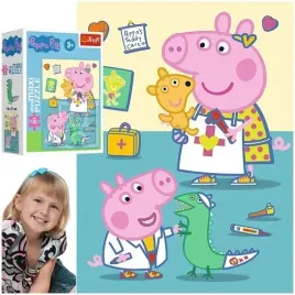 puzzle-mini-maxi-swinka-peppa-beztroski-dzien-20-el-ukladanka-trefl-21127