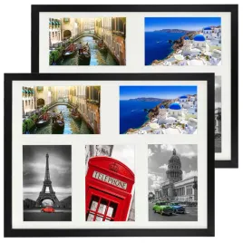 zestaw-ramek-czarnych-2szt-basic-28x35-na-5-zdjec-10x15-cm-z-passe-partout