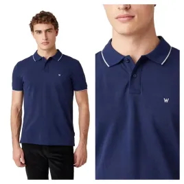wrangler-ss-pique-meska-koszulka-polo-logo-m
