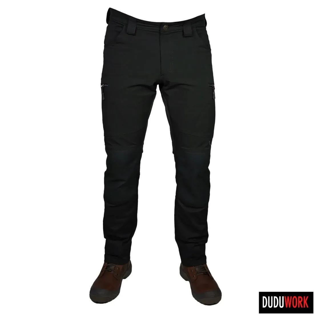 spodnie-robocze-duduwork-czarne-4stretch-50-stan-nowy