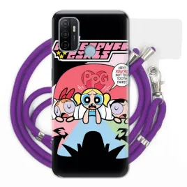 etui-quick-do-oppo-a53s-sliwkowa-smycz-the-powerpuff-girls-kolorowe-wzory