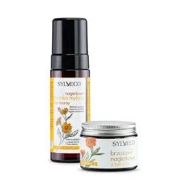 sylveco-zestaw-nagietkowej-pielegnacji-krem-i-pianka-myjaca-do-twarzy