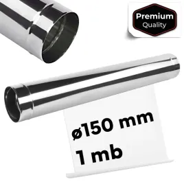 rura-kominowa-fi-150mm-gruba-dymna-do-pieca-nierdzewna-1-m-150-mm