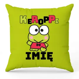 poduszka-zabka-keroppi-zolta-wyjatkowy-prezent-wzory-personalizowana