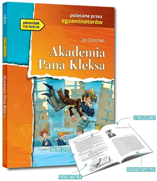 Lektura Akademia Pana Kleksa z opracowaniem i streszczeniem GREG