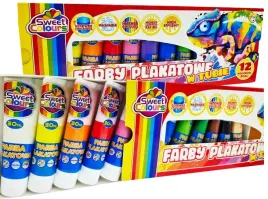 farby-plakatowe-12-kolorow-x-30ml-sweet-colours-otocki