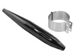 tlumik-wydech-rura-kolanko-wsk-125-czarny-obejma