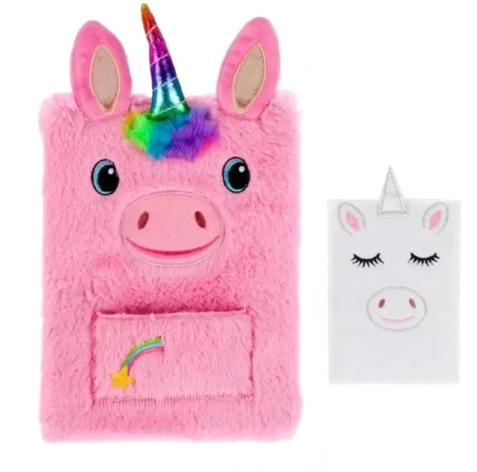 pamietnik-pluszowy-unicorn-stan-nowy