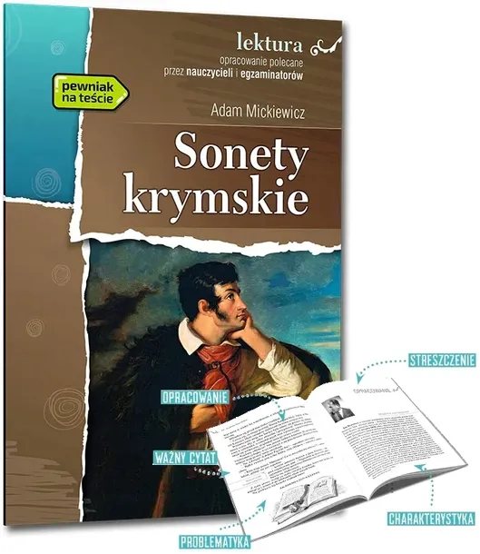 Sonety Krymskie Lektura z opracowaniem i streszczeniem GREG Adam Mickiewicz