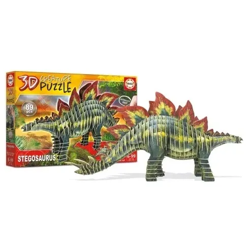 puzzle-3d-dinozaury-stegozaur-89-el-educa