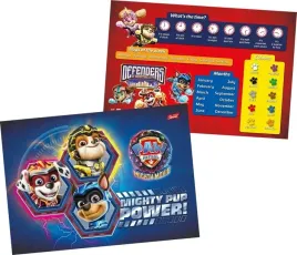 podkladka-laminowana-dwustronna-a3-psi-patrol-unipap-pieski-kolory-miesiace