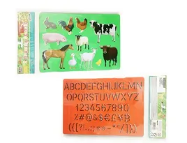 szablony-2-arkusze-zwierzeta-litery-i-cyfry