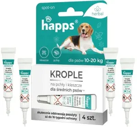 krople-na-pchly-kleszcze-dla-psow-10-20kg-happs