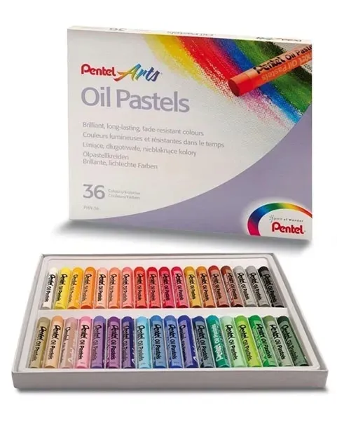pastele-olejne-36-kolorow-pentel-stan-nowy