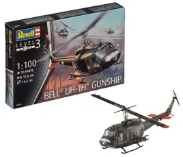 model-do-sklejania-revell-bell-uh-1h-gunship