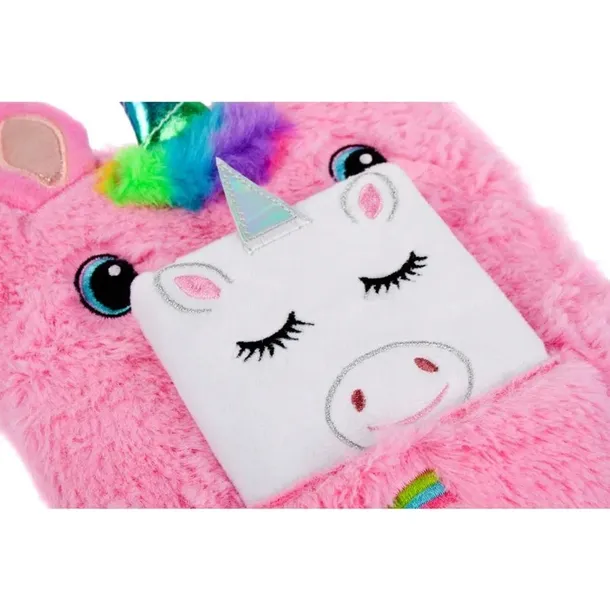 pamietnik-pluszowy-unicorn-okladka-miekka