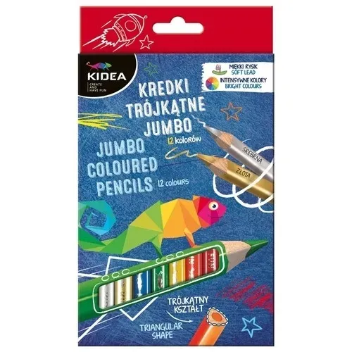 kredki-12-kol-trojkatne-grube-kidea-marka-kidea