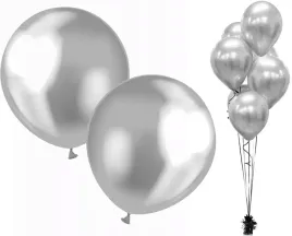 balony-platynowe-srebrne-12-1szt-godan
