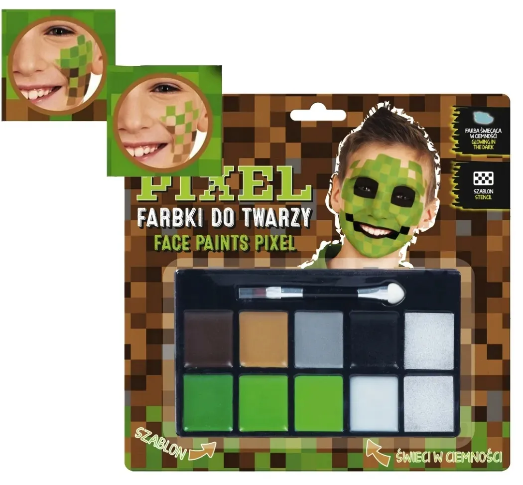 farby-do-twarzy-pixel-minecraft-zestaw-do-malowani-stan-nowy