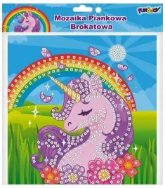 mozaika-piankowa-brokatowa-jednorozec-unicorn-wyklejanka