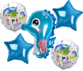 balony-morskie-konik-morski-syrenka-gwiazdki-5-szt-one-dollar