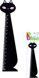 linijka-drewniana-15cm-czarna-kot-fiorello