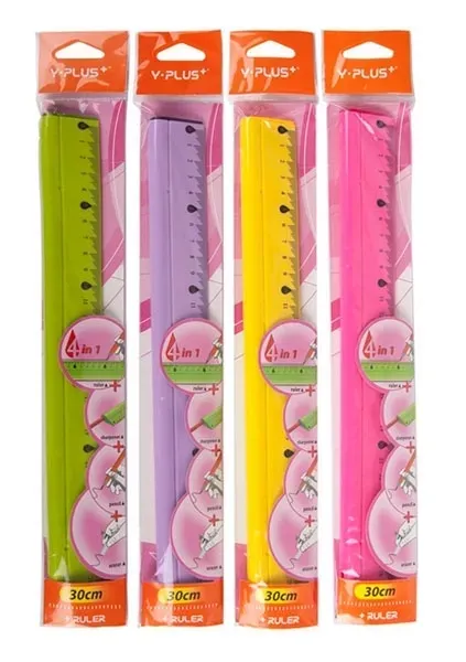 linijka-30cm-4-w-1-y-plus-stan-nowy