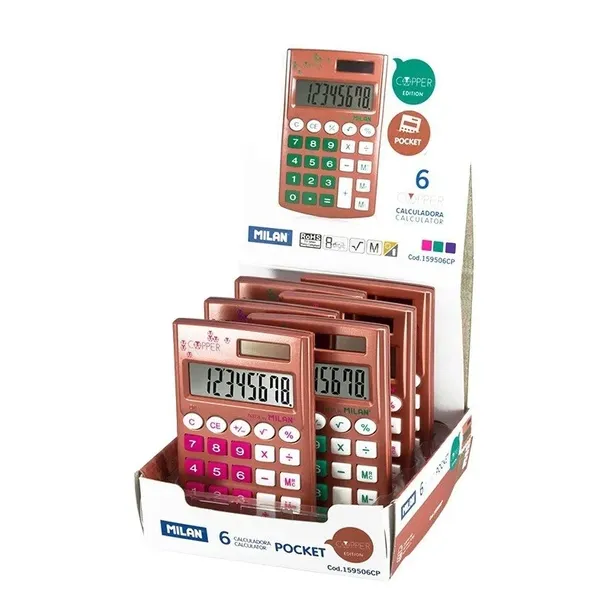 kalkulator-kieszonkowy-copper-milan-kolor-wielokolorowy